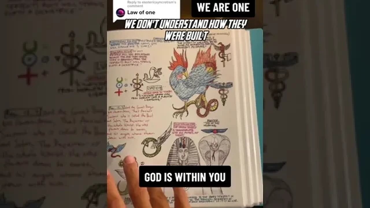 All religions say the same thing, they are metaphorical, and you gotta find the Syncretisms We are