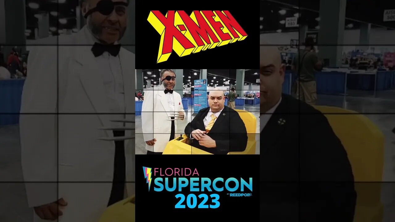 Supercon 2023 - Patch & Professor X #cosplay