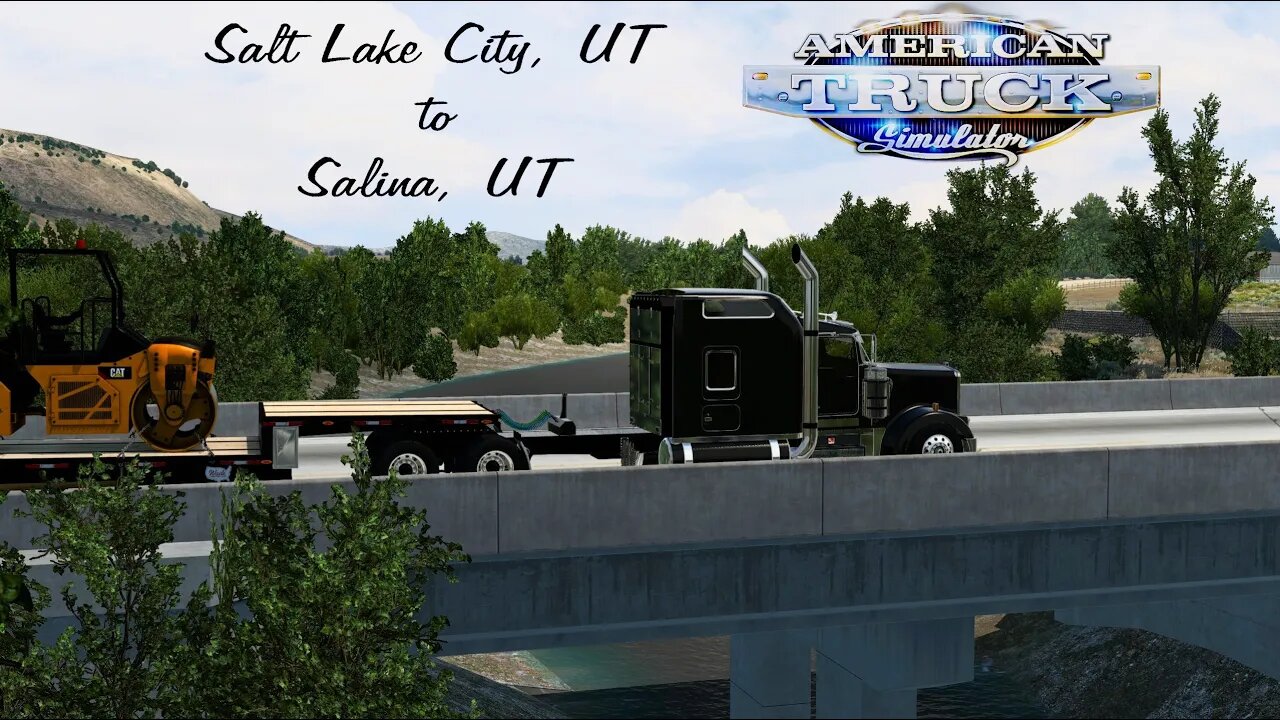 ATS 1.47 - Pizzster Modding Wade Step Deck - Ironwerx W900 - Slav Jerry's N14 2.0