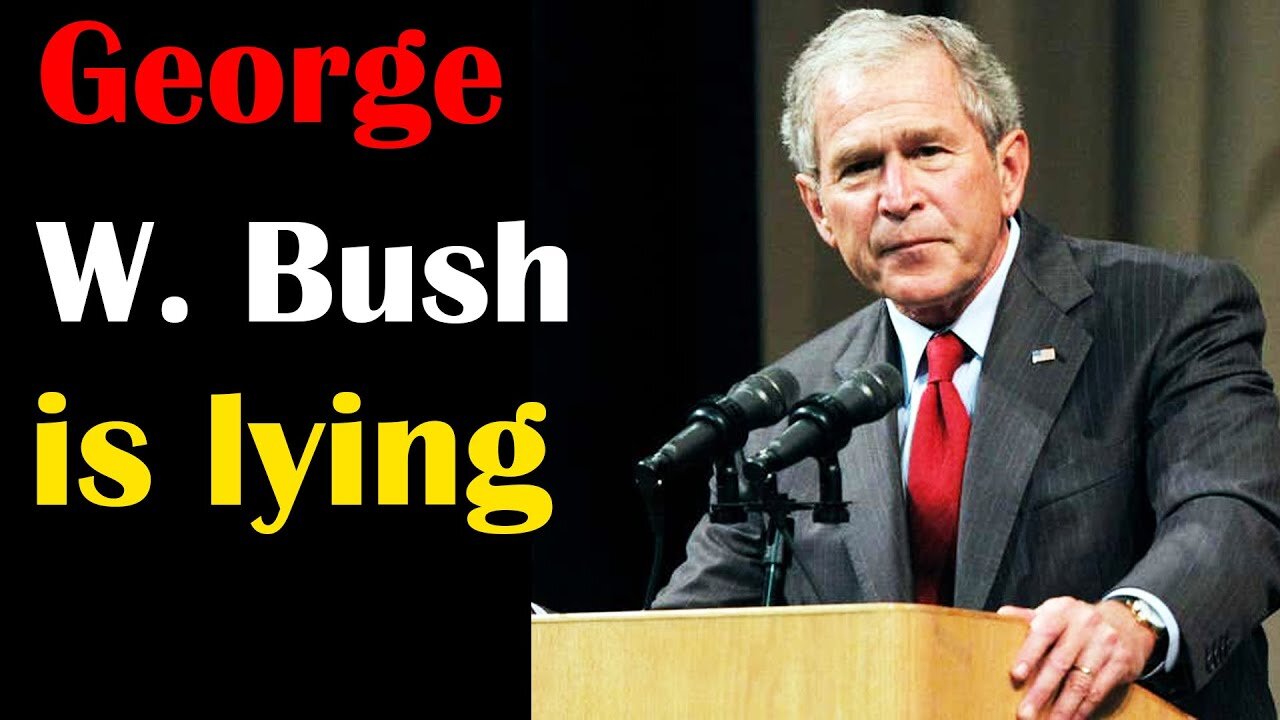 George W Bush Is Lying | Bush Speaks At Shanksville 9/11 Ceremony