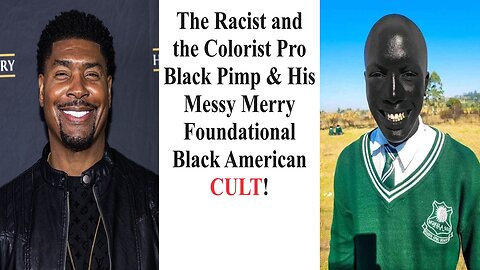 Tariq Nasheed & His FBA Cult Make Fun Of Man For Being TOO BLACK! How Is This Not Racist & Colorist?