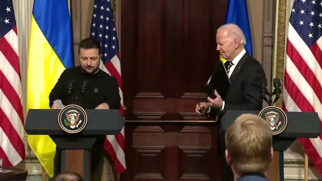 Biden Ends "Press Conference" After Slurring Through Speech, Calling On A Few Pre-Selected Reporters