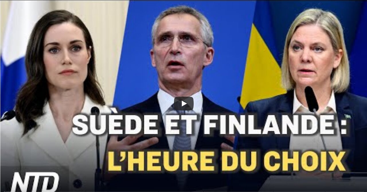 La Finlande et la Suède proches dune candidature commune à l’OTAN; Difficulté économique à Shanghai