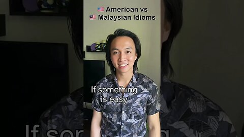 Malaysia vs USA Idioms #shorts