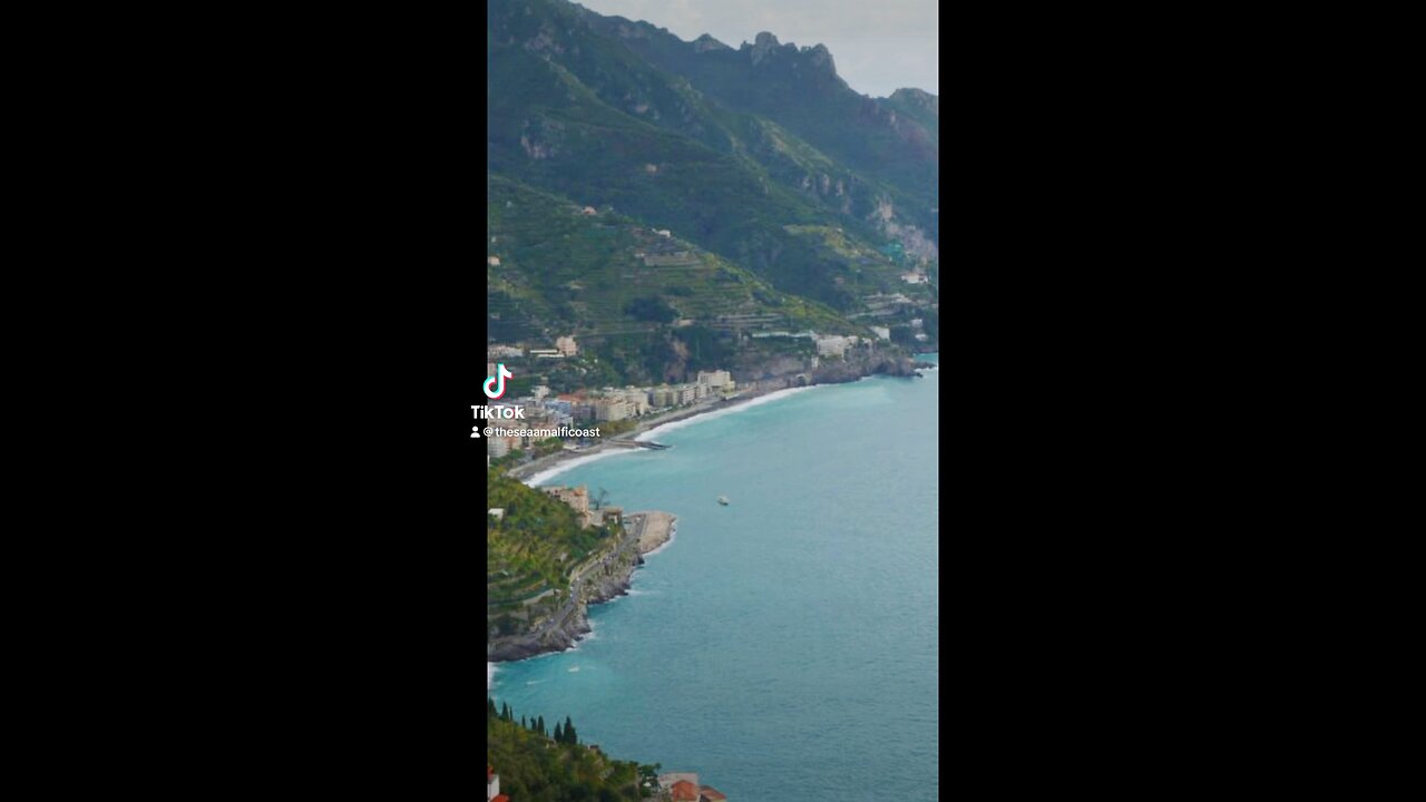 "Amalfi Sunset Views: Exploring the Beauty of the Amalfi Coast♥️❤️♥️