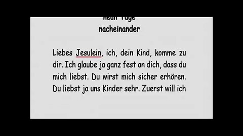 1/9 Novene zum Jesulein für Kinder