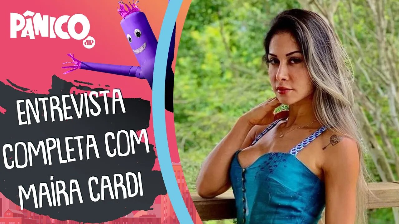 Assista à entrevista com Maíra Cardi na íntegra