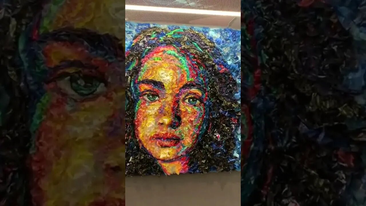 ▶️ Turning waste into art by Artist Deniz Sağdıç