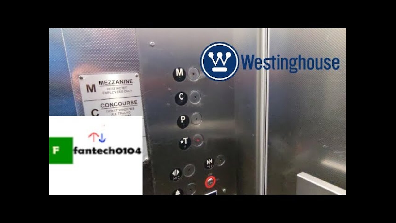 Westinghouse Hydraulic Elevator @ Stamford Transportation Center - Stamford, Connecticut