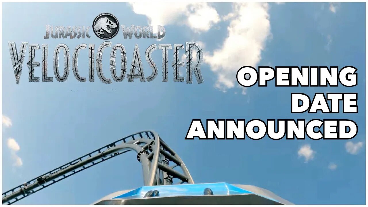 *BREAKING* VelociCoaster Opening Date Announced! Universal Orlando Resort