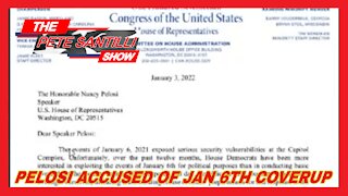 NANCY PELOSI ACCUSED OF COVERING UP JANARY 6TH