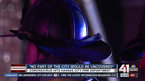 KCFD firefighter tests positive for COVID-19