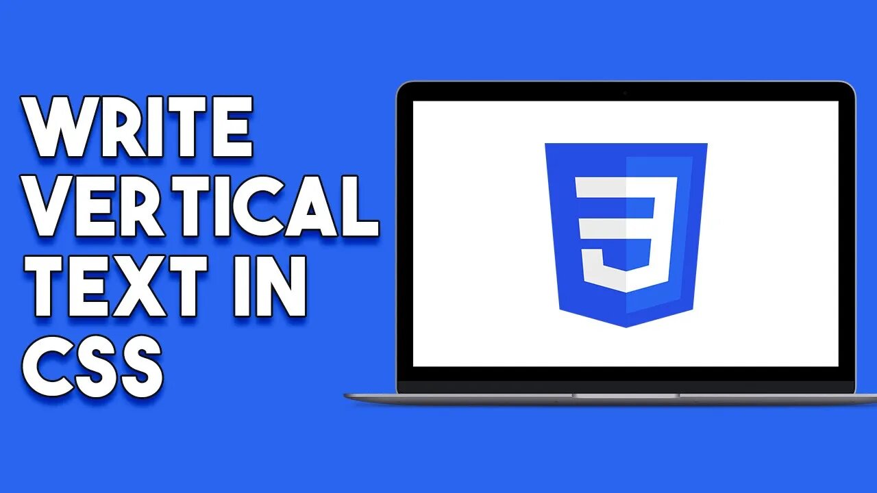 How To Write Vertical Text In Css