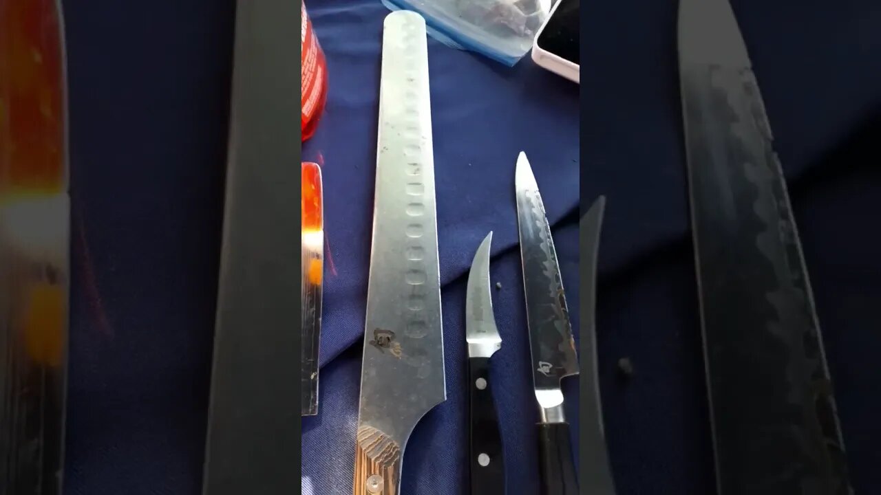A Bevvy of Bad Blades, Brought Back from the Brink. #regrind #sharpening #knife #sharpener