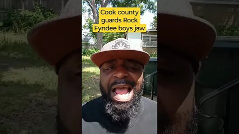Cook county guards broke Fyndee boy's jaw #lofrmdago #chicago #supportdaguys