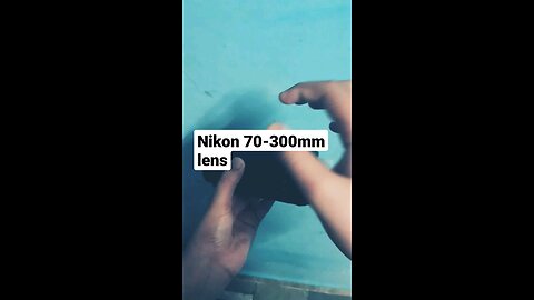 Nikon 70-300mm lens
