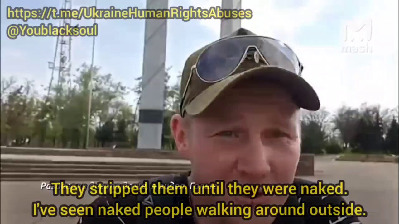 A resident of Mariupol talks about how the city existed under the control of the Ukrainian army