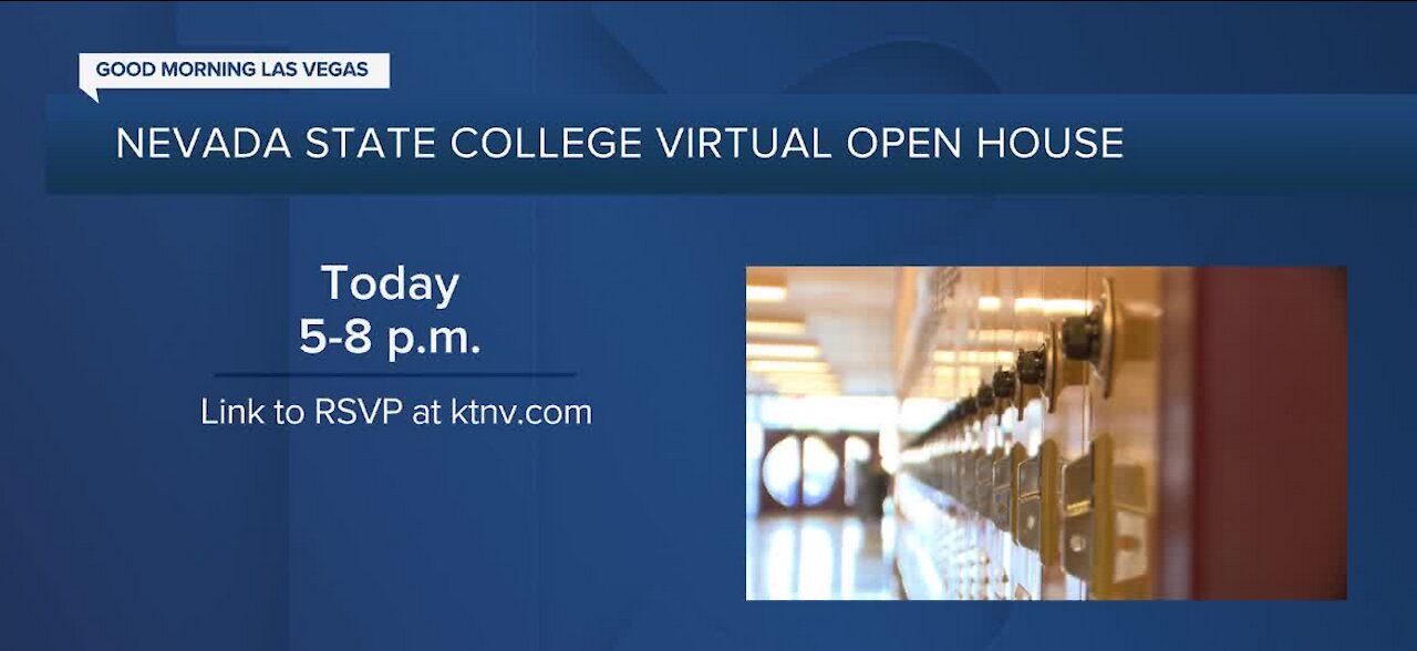 Nevada State College Virtual open house today