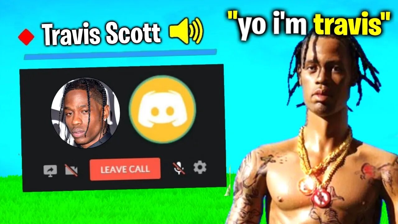 Kid Pretends To Be Travis Scott, Gets Exposed.. (Fortnite)