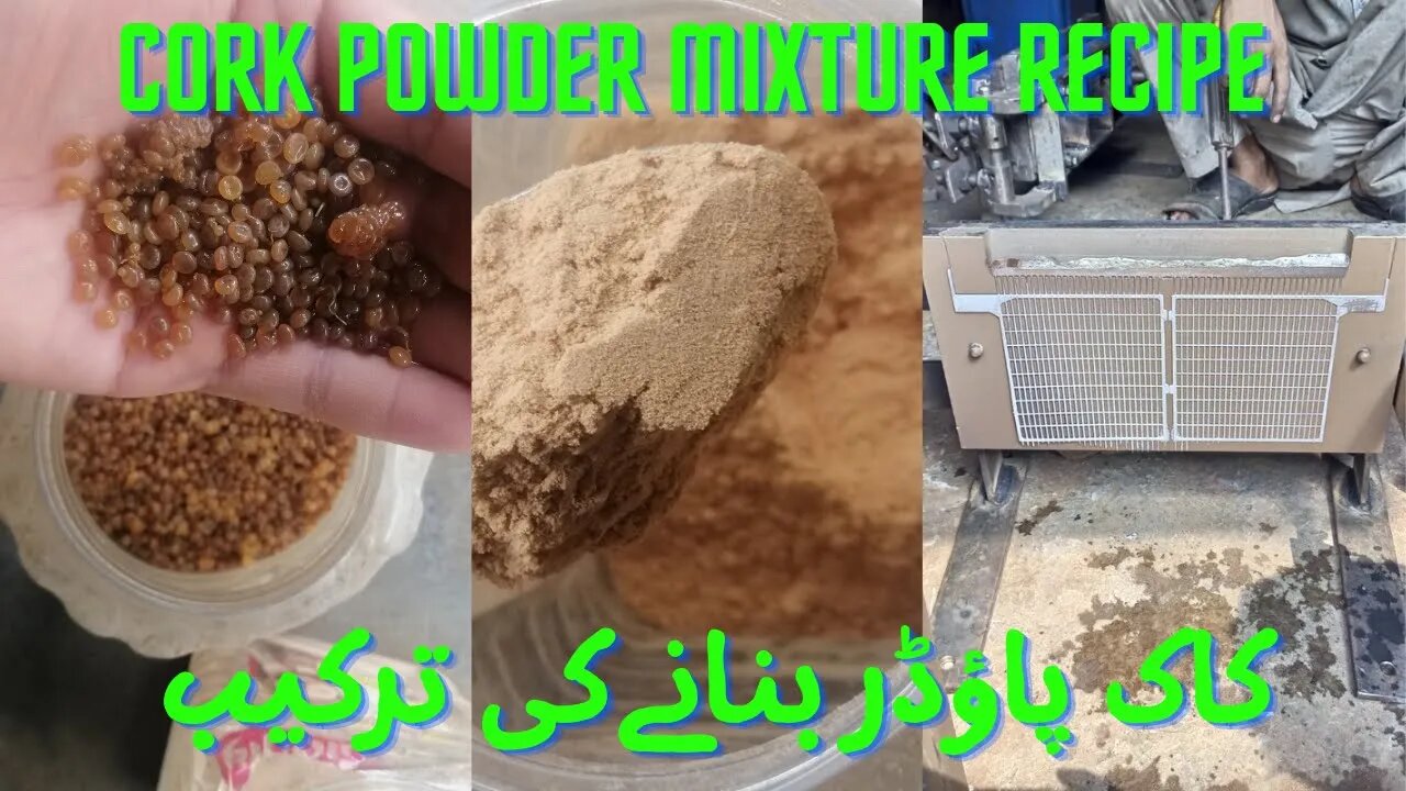 Preparing the Cork Powder Mixture Recipe. Applying On Lead Grid Casting Moulds. #leadacidbattery