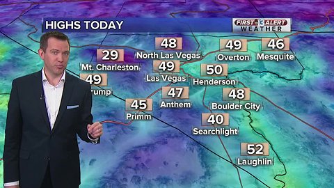 13 First Alert Las Vegas weather updated February 22 morning