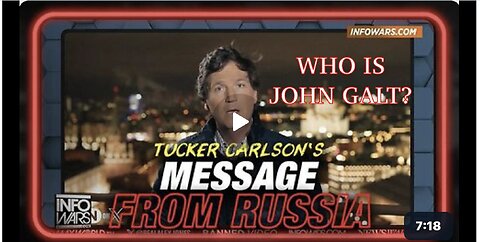 TUCKER W/ THE PRELUDE TO THE INTERVIEW THEY DO NOT WANT YOU TO WATCH.. TY JGANON