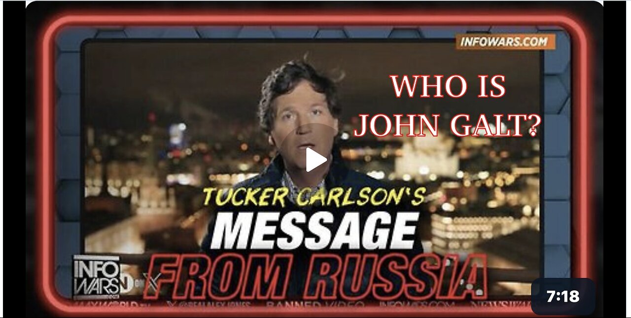 TUCKER W/ THE PRELUDE TO THE INTERVIEW THEY DO NOT WANT YOU TO WATCH.. TY JGANON