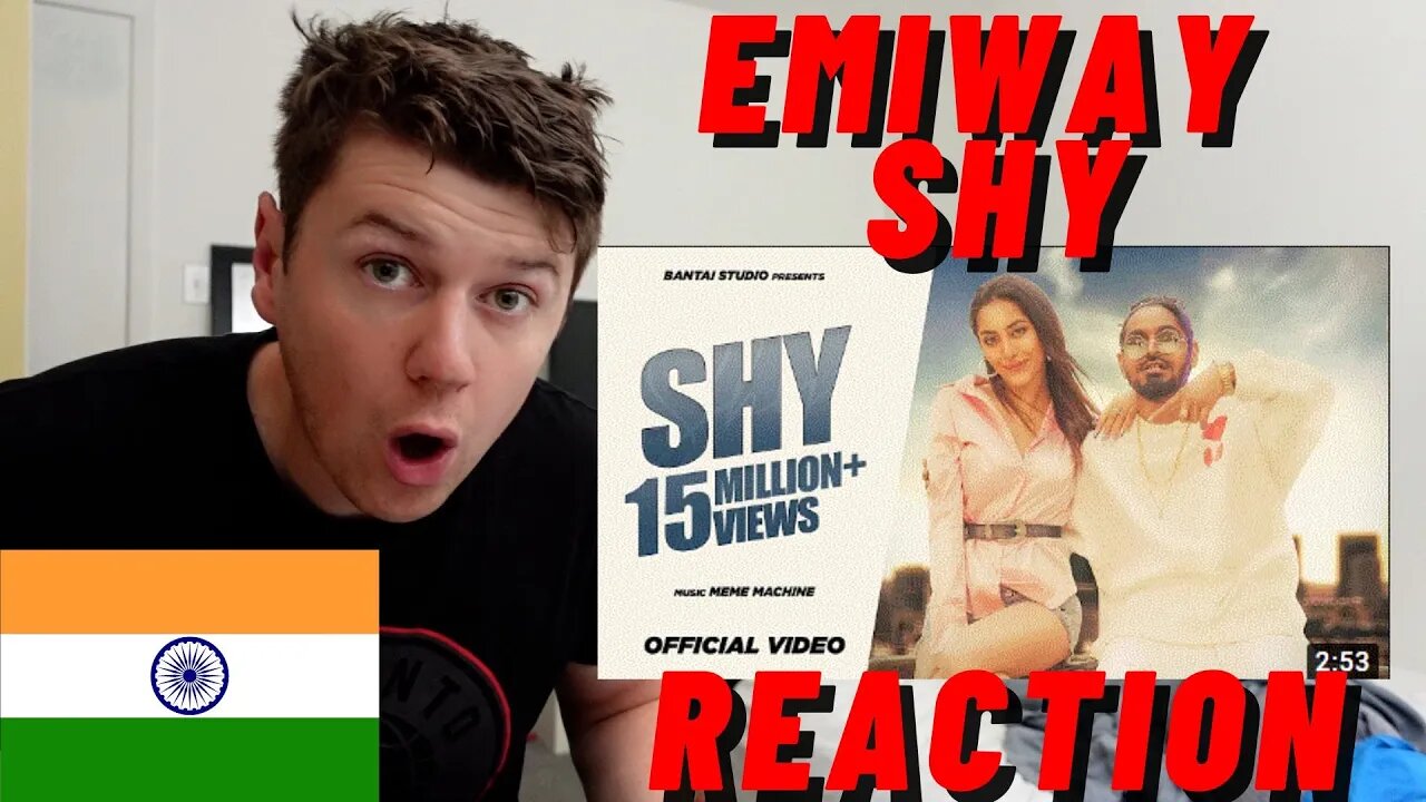 EMIWAY - SHY ((INSANE IRISH GUY REACTION!!))