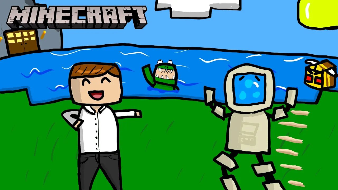 3 idiots accomplish 'NOTHING' in MINECRAFT