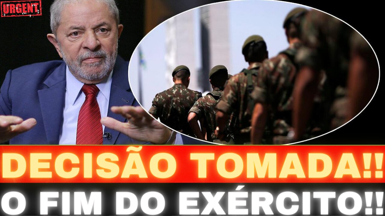 URGENTE!! O FIM DO EXÉRCITO!! DECISÃO TOMADA!! CASERNA DESESPERADA....