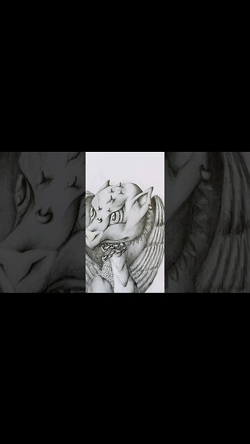 Parrot Dragon Drawing Named Fernando #dragon #sketching #drawing #artwork