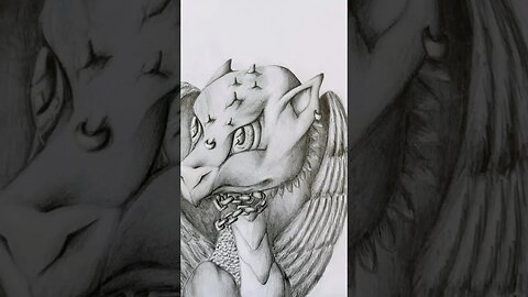 Parrot Dragon Drawing Named Fernando #dragon #sketching #drawing #artwork