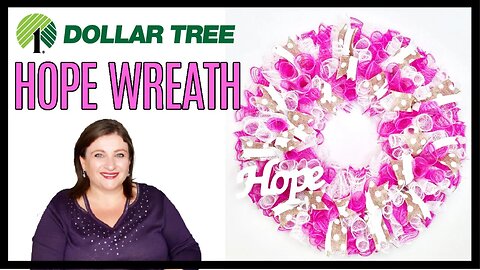 Easy DOLLAR TREE Curly DECO MESH WREATH DIY TUTORIAL