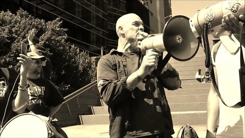The light shines upon us & we will not stop for freedom or for the children!