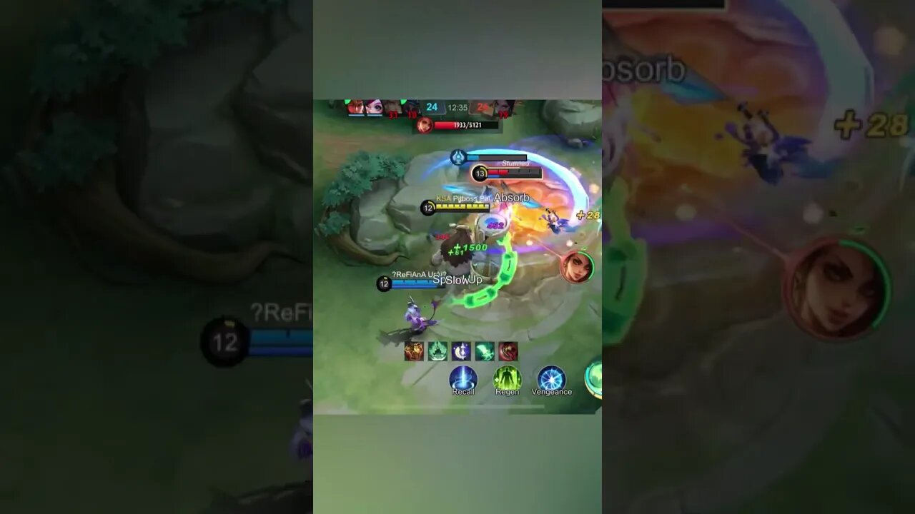 Thamuz destroys Esmeralda and Xavier #mobilelegends #shorts #youtubeshorts #mlbb #codashop #short