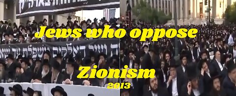 NYC 10,000+ Jews Against Israel - US [Zionist] Media Blackout - 2013