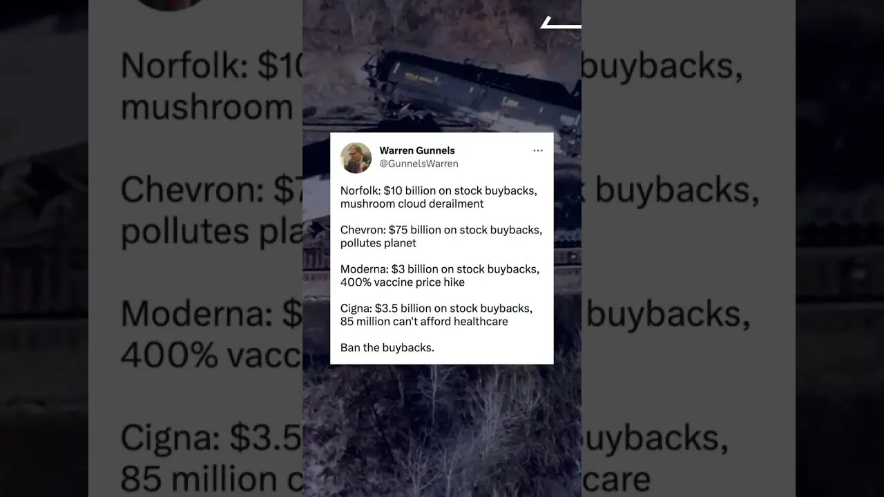 Ban Stock Buybacks