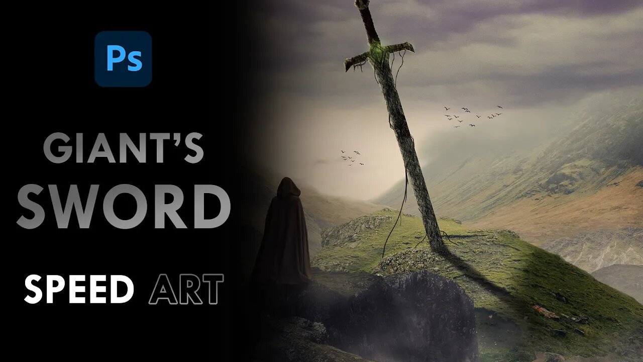 Giant's Sword | Photoshop Speed Art