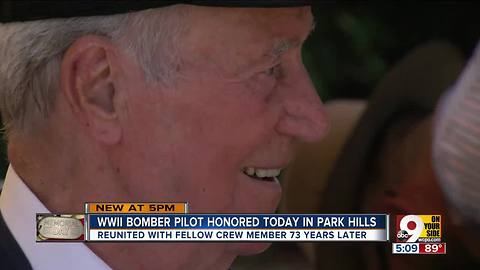 WWII bomber pilot honored in Park Hills