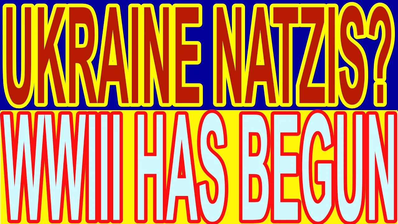 UKRAINE NATZIS? PUTIN? #ukraine #zelensky #survival #wwiii #shtf #putin #canadianprepper #poland