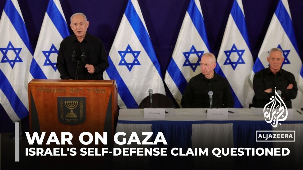 War on Gaza: Israel's claim of right to self-defence questioned