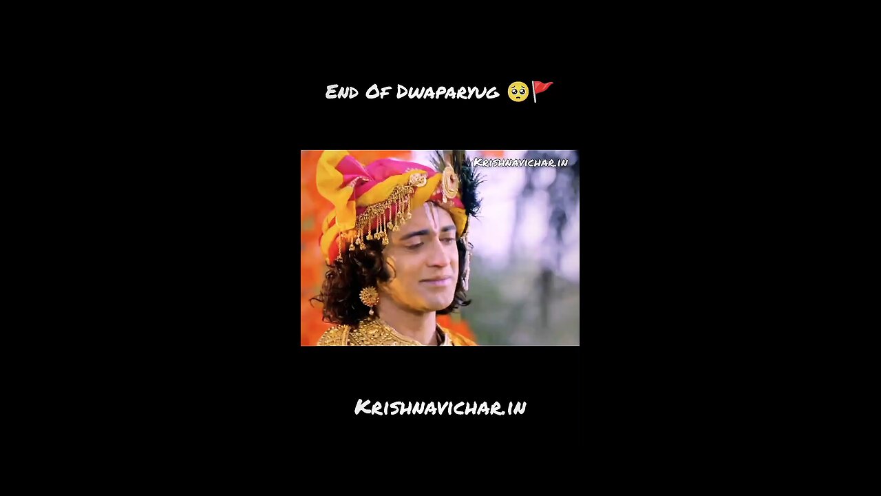 dwaparyog end moment 😱 sree krisna last part🥺