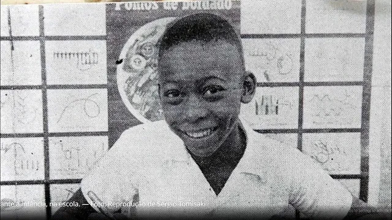 Rei Pelé, Confira imagens da infância e juventude do rei