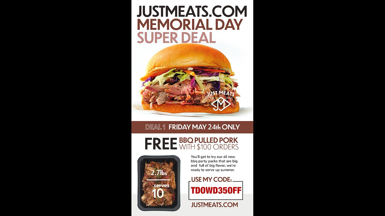 Last Chance Memorial Day Deal: $35 Off Just Meats & Free BBQ Tray!