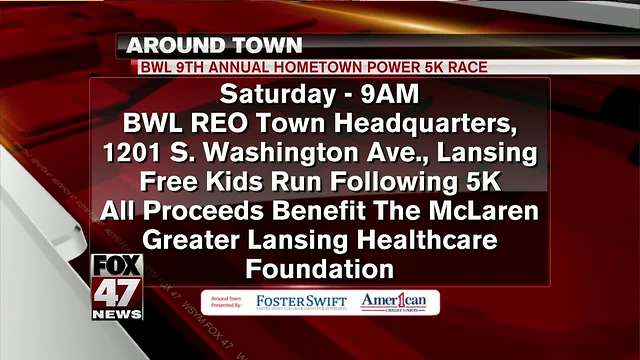 Around Town 8/11/17: BWL 9th Annual Hometown Power 5k Race