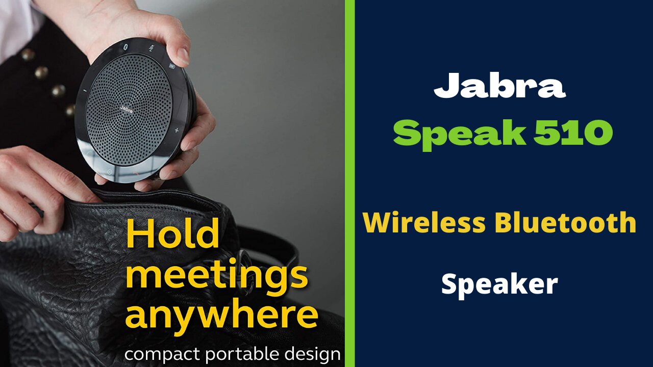 Jabra Speak 510 Wireless Bluetooth Speaker