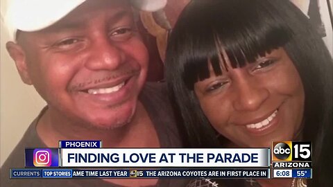 Valley couple finds love at APS Light Parade