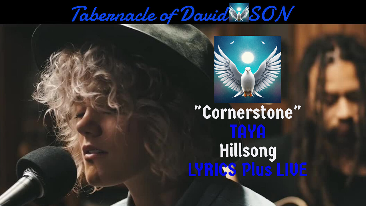 CORNERSTONE Taya Hillsong LYRICS plus LIVE at RELEVANT Studios