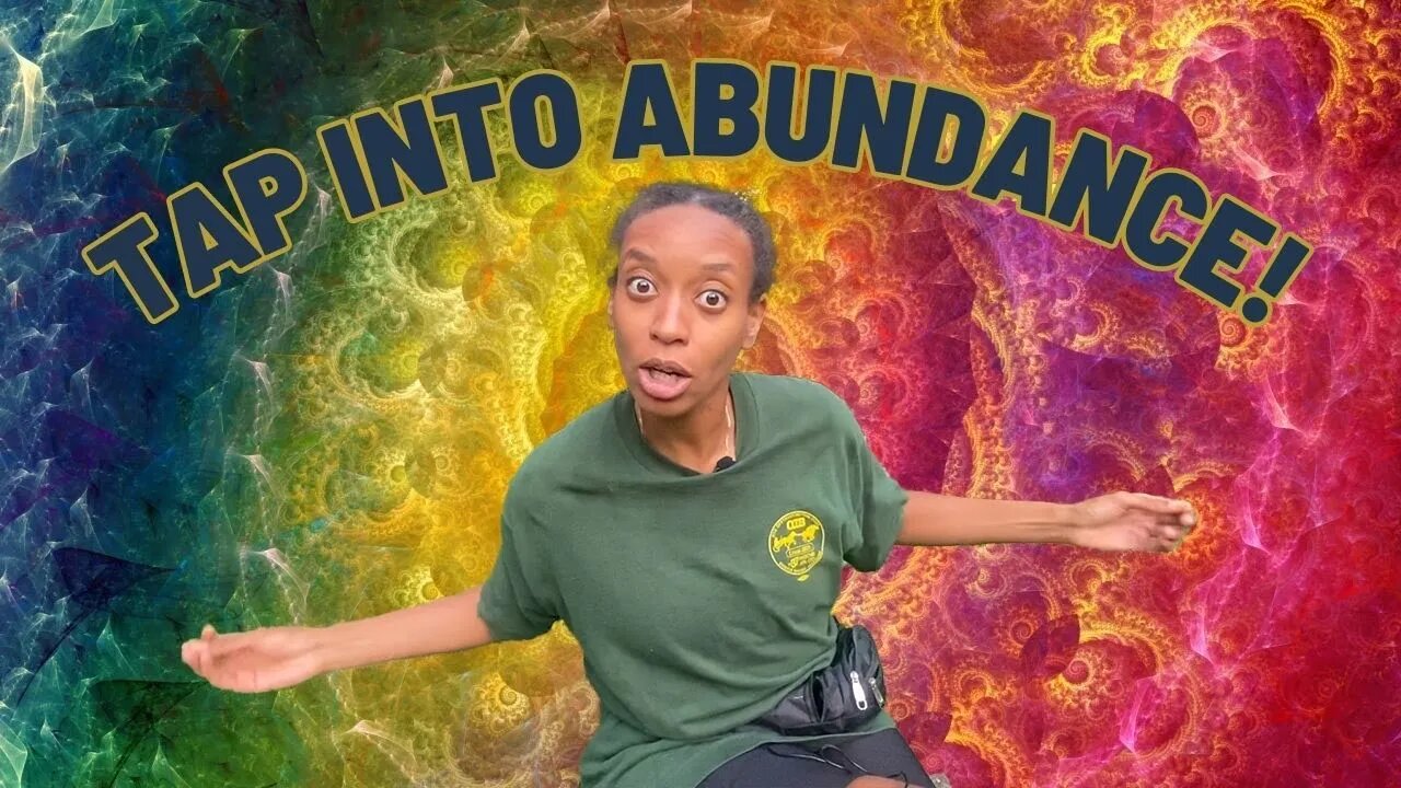 Get in the vibration of abundance