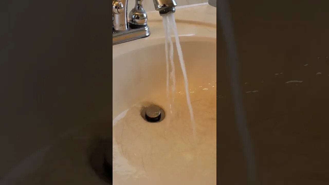 Clogged plumbing on the drainage and supply side. #shortvideo #drain